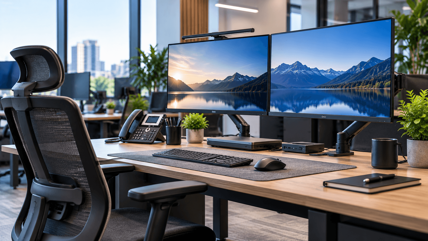 Business Monitors and Desk Setup: What the Law Requires and What to Buy